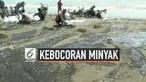 Pertamina mengerahkan sejumlah kapal untuk membersihkan tumpahan minyak mentah di tengah laut. Sementara di darat bersama warga tim pertamina membersihkan gumpalan minyak dan lumpur di tepi pantai Pakis.
