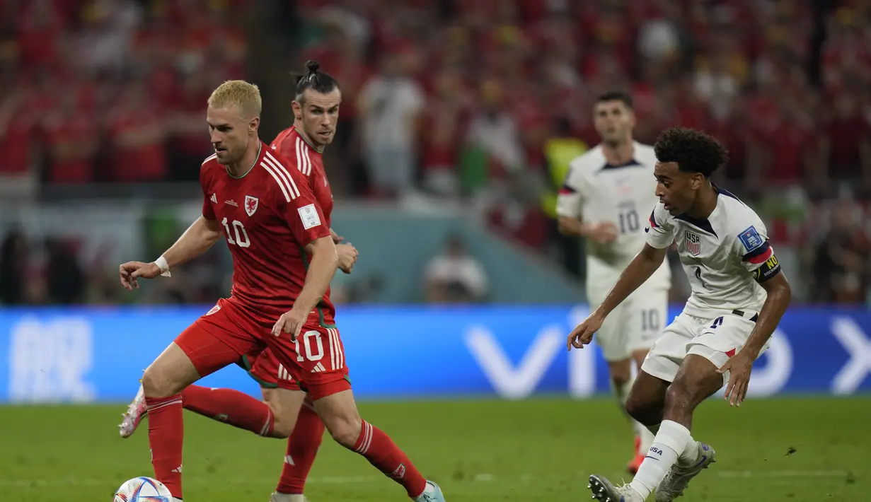 Amerika Serikat dan Wales Berbagi Poin di Piala Dunia 2022 Qatar - Foto ...