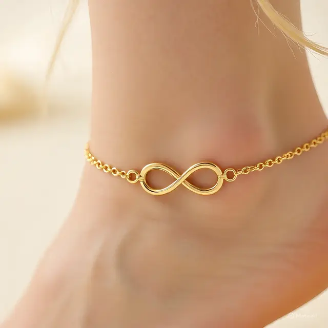 Model Gelang Kaki Emas Wanita Terbaru