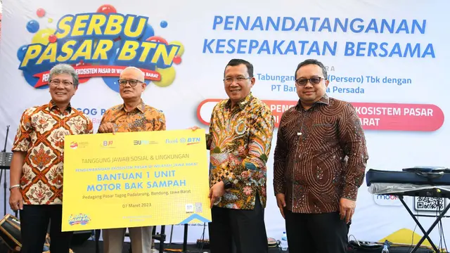 Bank BTN Dorong Implementasi Ekosistem Digital di Pasar Tradisional