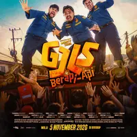 Official poster, sinopsis, jadwal tayang, dan daftar pemain film GJLS: Berapi-Api (source: Liputan6.com/Qorry Layla Aprianti).