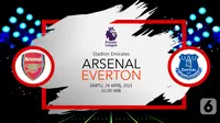Arsenal vs Everton (liputan6.com/Abdillah)