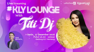 Setelah 35 tahun berkarya di industri musik Indonesia, akhirnya sang Diva, Titi Dj mengeluarkan single terbaru. Seperti apa? Saksikan video KLY Lounge ini ya!