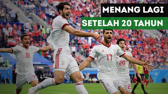 Iran terakhir merasakan kemenangan di Piala Dunia saat mengalahkan Amerika Serikat pada 1998.