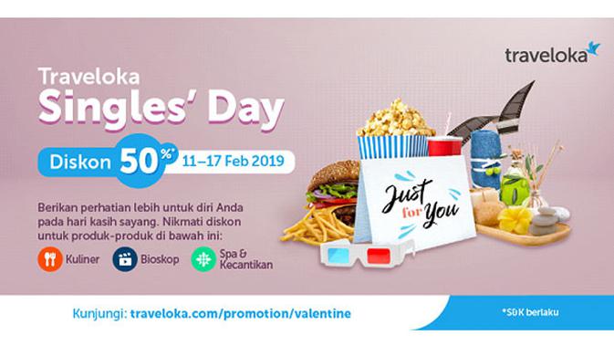 Promo Valentine dari Traveloka.