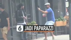 ISENG, LEONARDO DICAPRIO JADI PAPARAZZI TAKUTI JONAH HILL