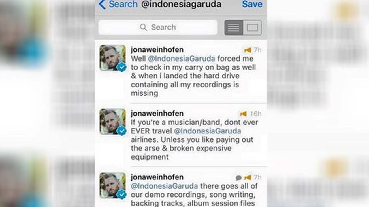 Naik Garuda, gitaris band metal Australia kehilangan materi album