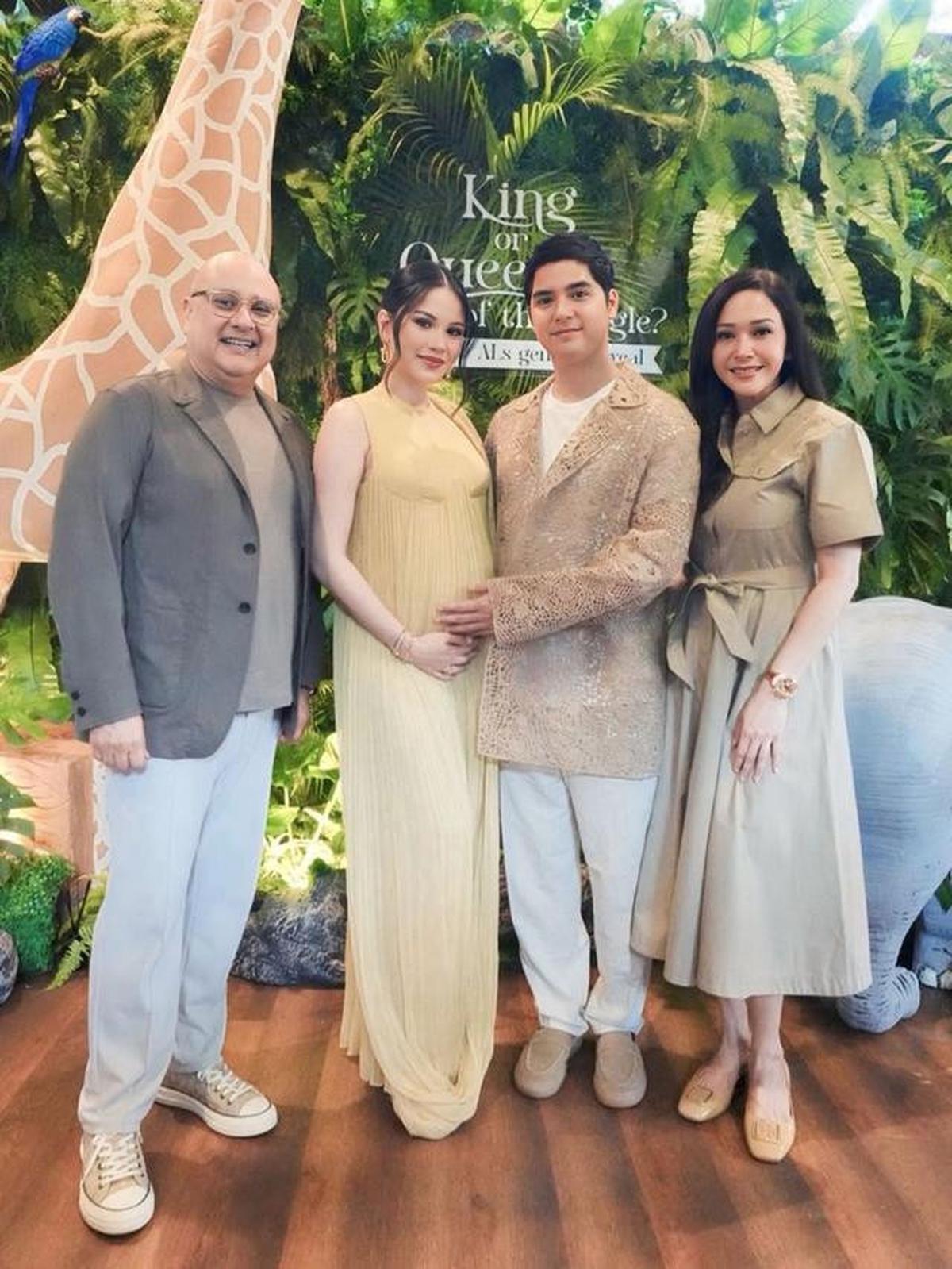 6 Potret Keluarga Al Ghazali-Alyssa Daguise di Gender Reveal, Maia dan Mulan Bertemu Lagi