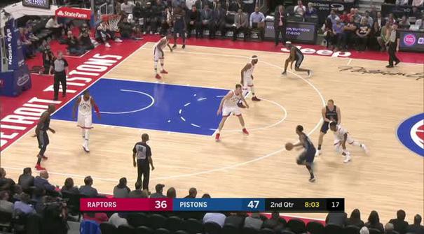 Berita video game recap NBA 2017-2018 antara Toronto Raptors melawan Detroit Pistons dengan skor 108-98.