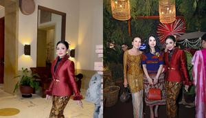 Model Kebaya Modern Bawahan Batik ala Kris Dayanti, Elegan dan Anggun untuk Acara Resmi (Foto: Instagram/krisdayantilemos)