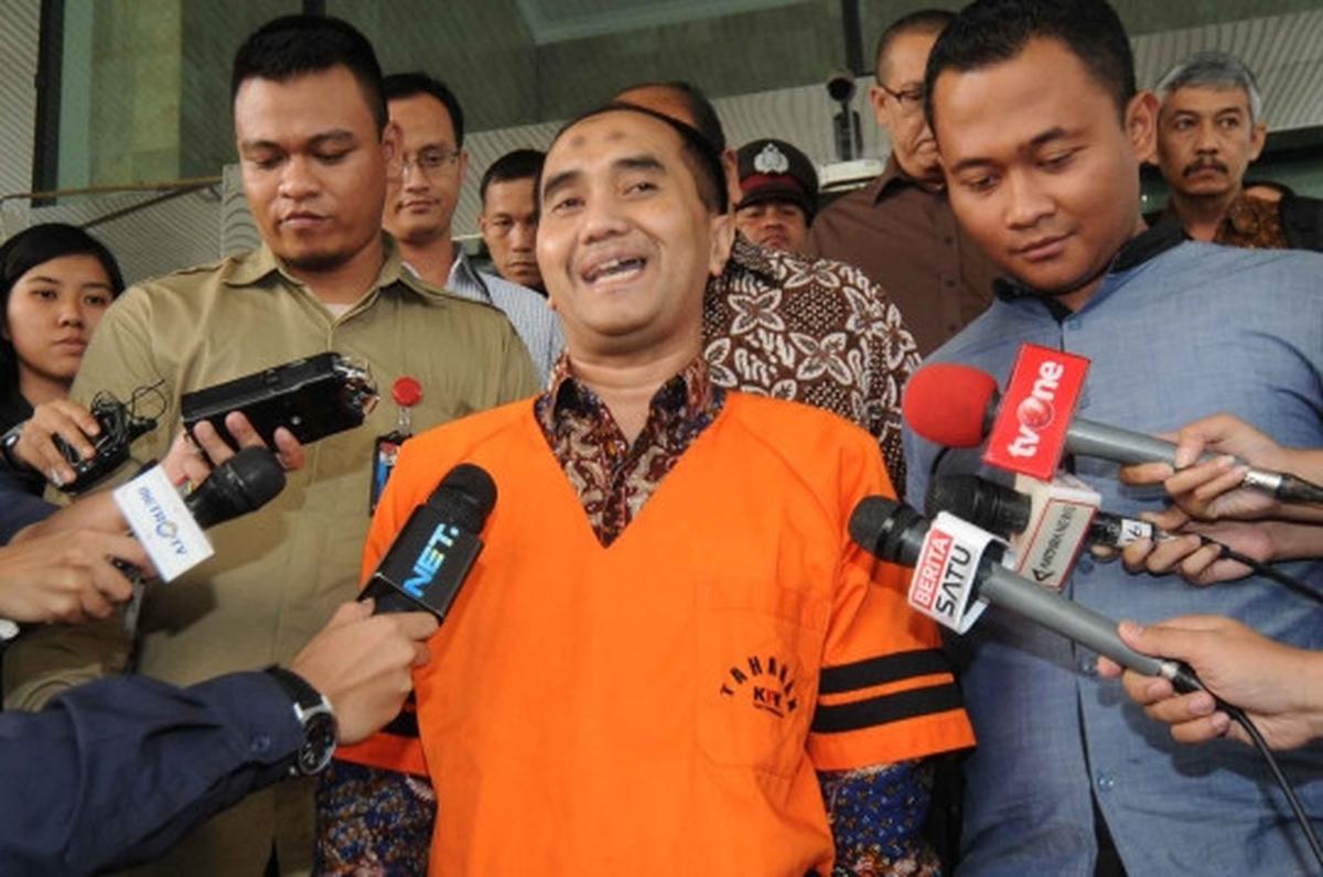 Kasus korupsi Kemenakertrans, KPK tahan Jamaluddin Malik
