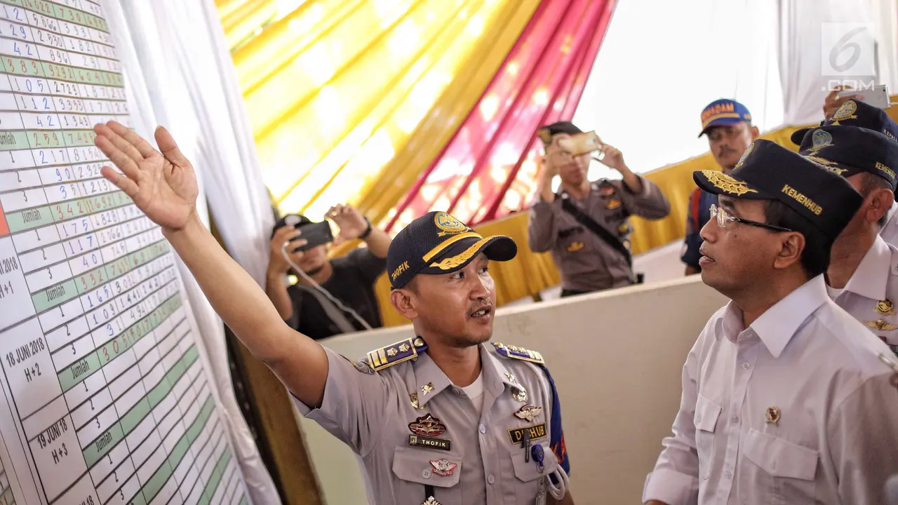 Hadapi Arus Balik Lebaran, Menhub Tinjau Kesiapan Terminal Kampung Rambutan