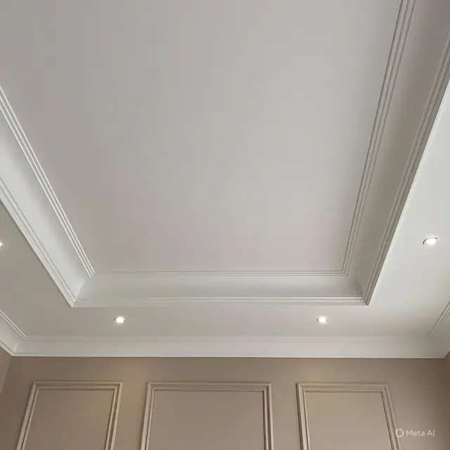 Desain Plafon PVC Aula Minimalis Elegan