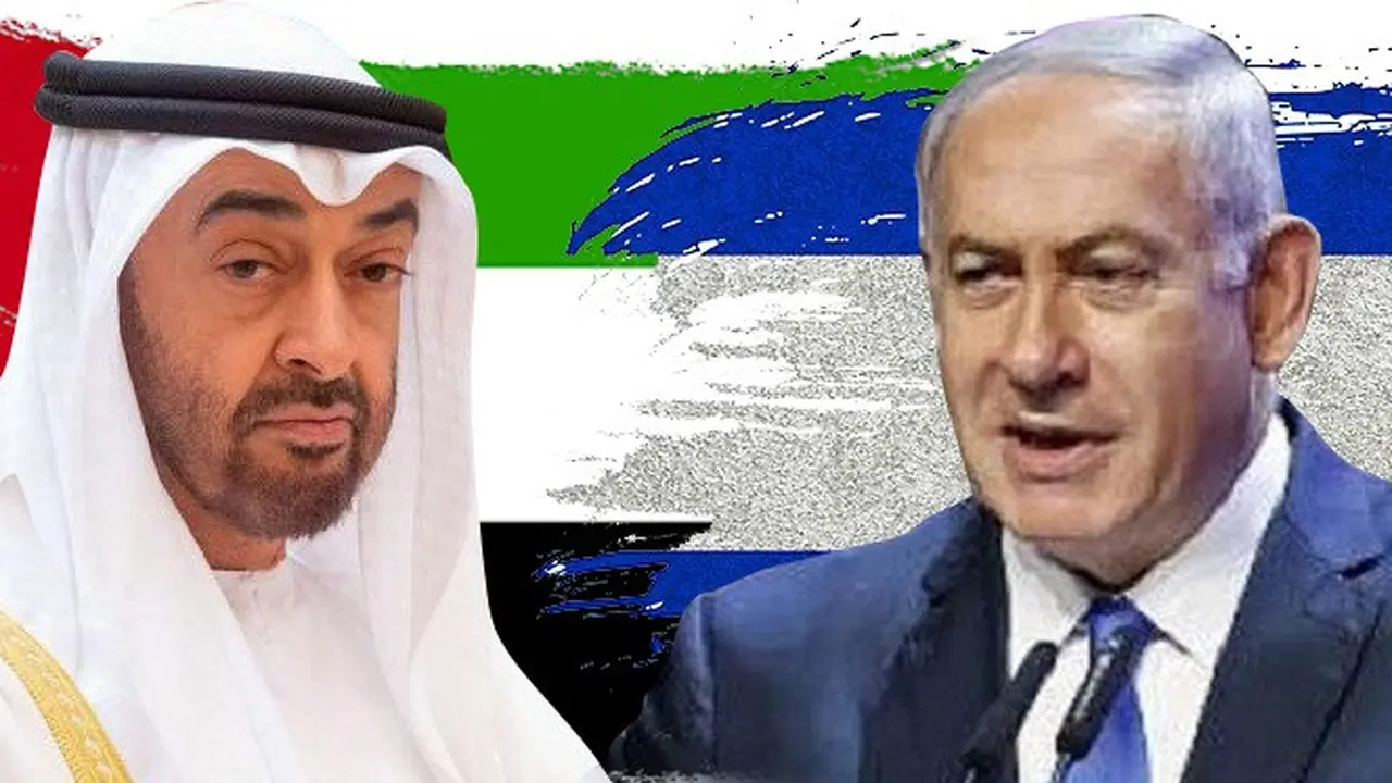 Banner Infografis Perdamaian Uni Emirat Arab dan Israel. (Sumber Foto: AFP)
