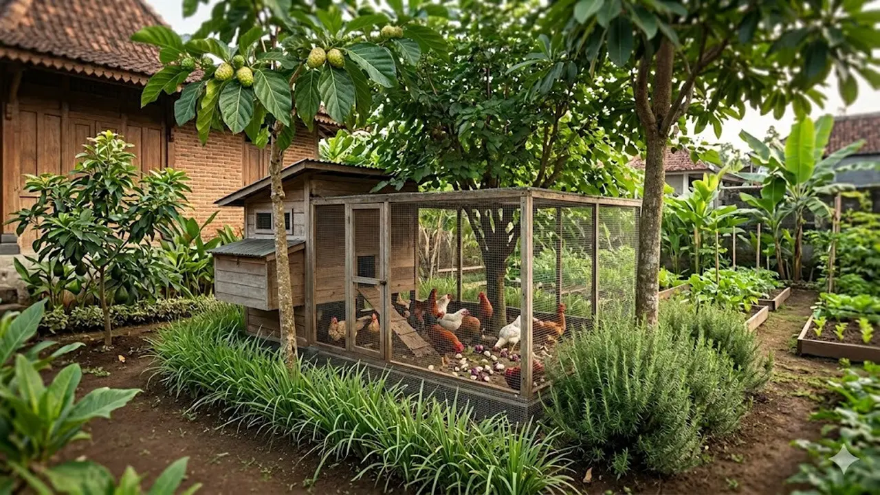 Pohon Buah yang Cocok Ditanam Dekat Kandang Ayam Tanpa Mengundang Tikus
