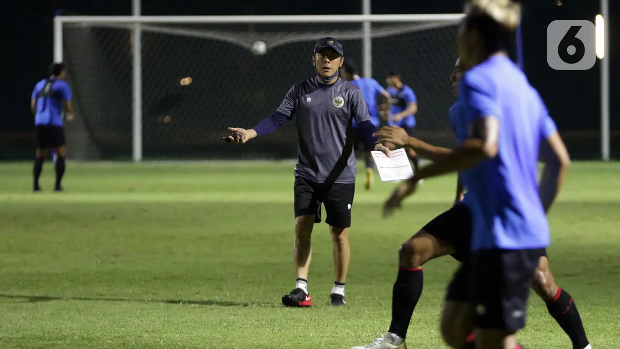 Kerasnya Latihan Timnas Indonesia U-22 Jelang Uji Tanding