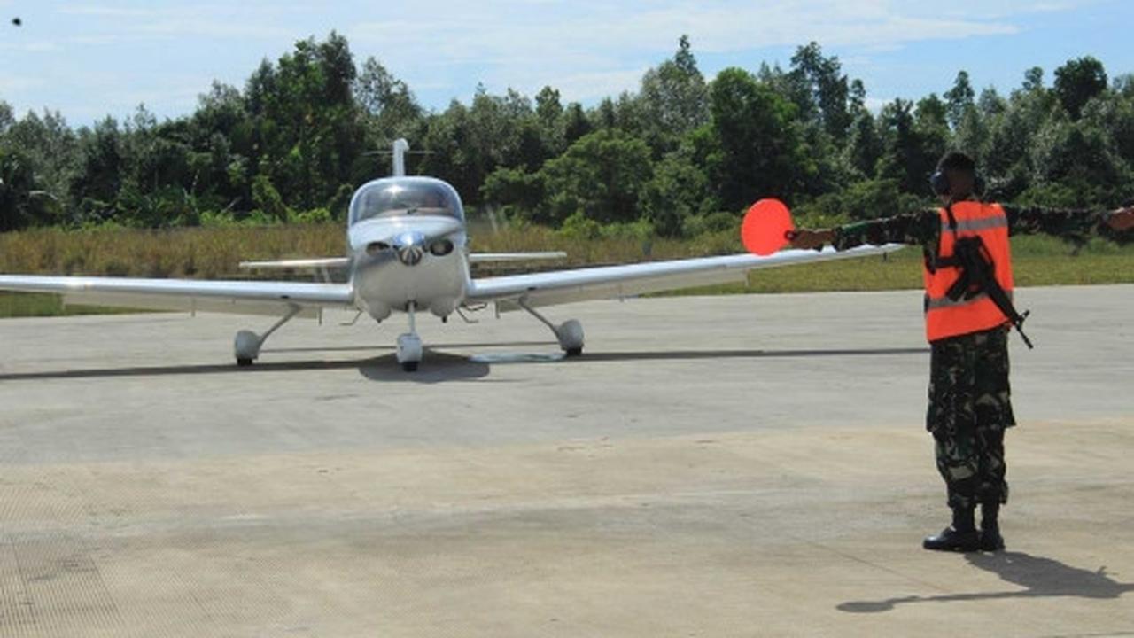 TNI AU kembali paksa turun pesawat asing di Kalimantan