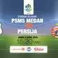 PSMS Medan vs PERSIJA Jakarta (Liputan6.com/Abdillah)