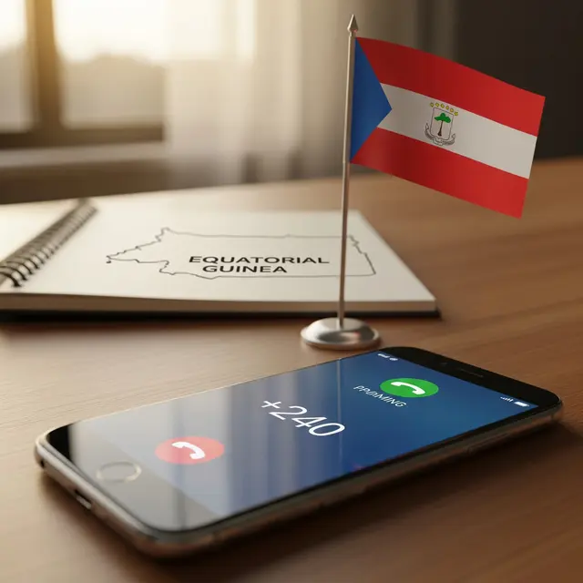 Pengertian Kode Telepon +240 (AI Generated)