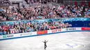 Dikutip dari USA Today, Yuzuru Hanyu lahir pada 7 Desember 1994 di Sendai, Jepang. Anak dari pasangan Hidetoshi Hanyu dan Yumi Hanyu ini diketahui telah belajar skating sejak usia empat tahun. (AFP/Philip Fong)