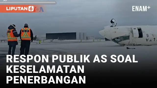 Kecelakaan udara yang banyak terjadi sekitar sebulan terakhir akhirnya menekan kepercayaan warga AS akan keselamatan penerbangan komersial, menurut survei AP-NORC Center for Public Affairs Research. Tapi angka ini masih relatif tinggi dibandingkan ke...