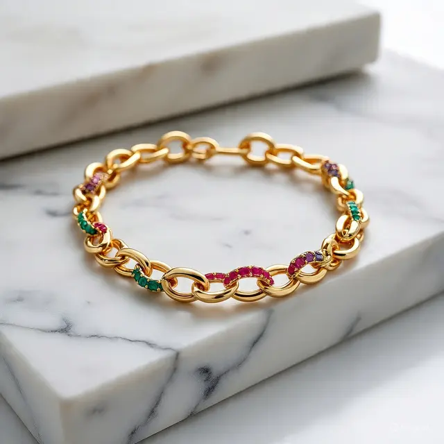 Model Gelang Emas London 10 Gram