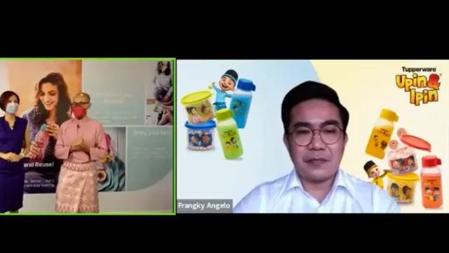 Tupperware hadirkan karakter Upin dan Ipin di tempat makan dan minum