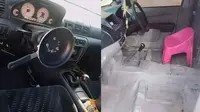 Potret life hack pengendara mobil (sumber: boredpanda)