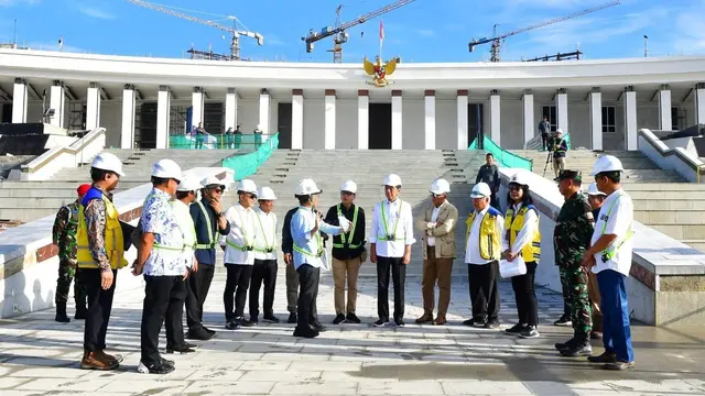 Dampingi Presiden Jokowi Tinjau Progres IKN, Mendagri Mengaku Tidak Sabar Ingin Pindah ke IKN