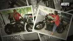 Berkali-kali tak dihiraukan beberapa diler motor, kakek ini mengeluarkan uang dan membayar kontan motor gede idamannya.