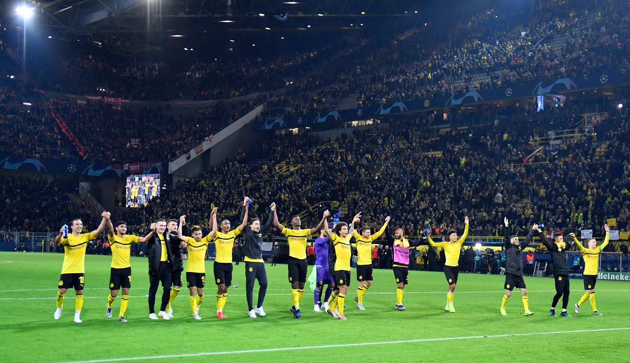 Foto Borussia Dortmund Permak Atletico Madrid 4 0 Bola Liputan6 Com