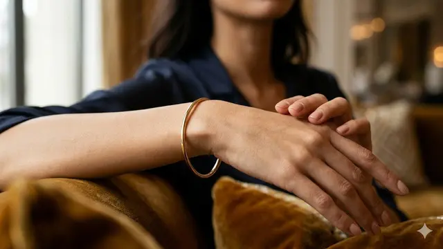 Model Gelang Emas Tipis tapi Mahal