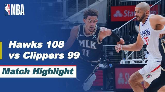 Berita Video Highlights NBA, LA Clippers Kalah dari Atlanta Hawks 99-108