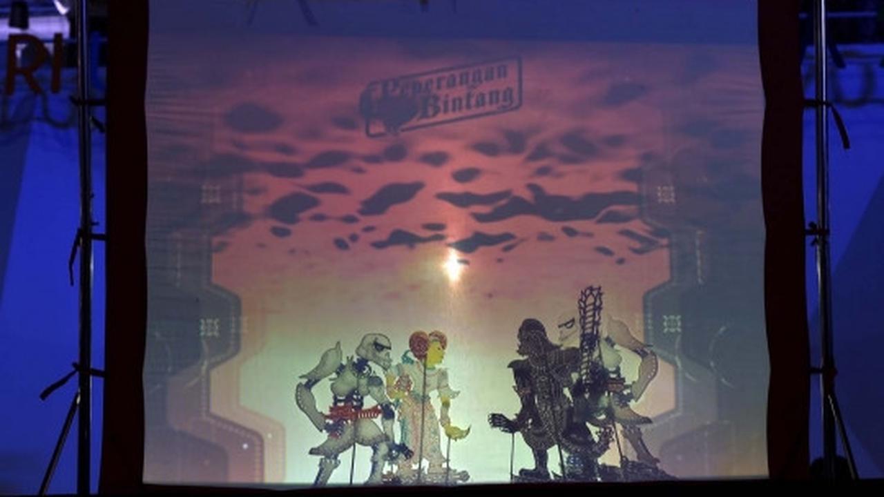 Intip dalang Malaysia gelar pertunjukan wayang Star Wars