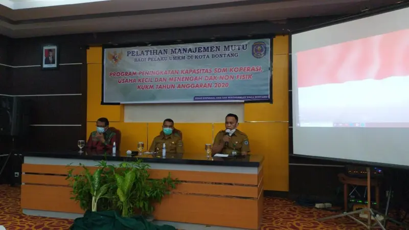 Pelatihan Manajemen Mutu untuk Pelaku UMKM Kota Bontang