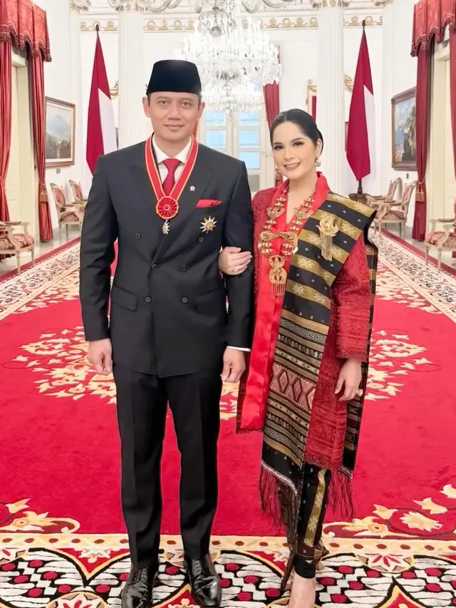 Annisa Pohan dan AHY. (Foto: Dok. Instagram @agusyudhoyono)
