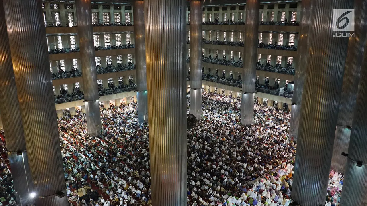 Salat Idul Adha di Masjid Istiqlal