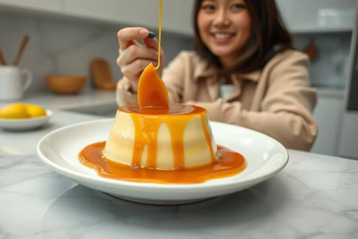 resep puding karamel