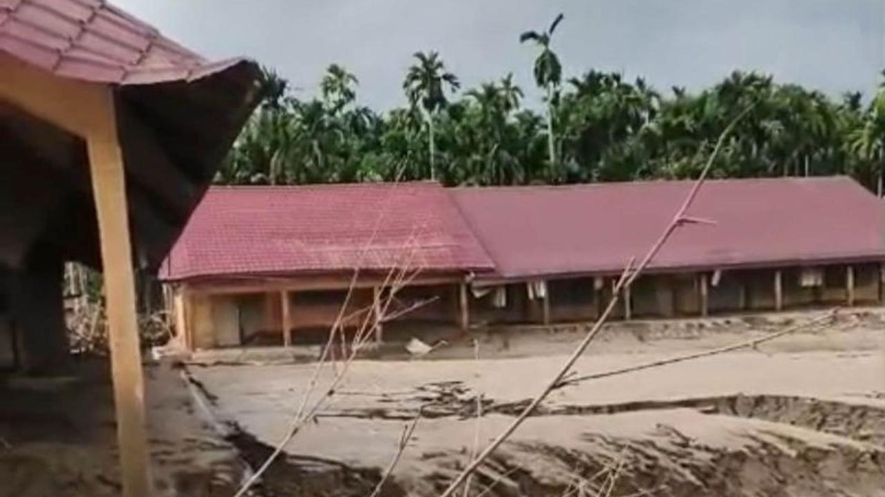 Ratusan Sekolah Rusak Akibat Banjir di Aceh Timur, Aktivitas Belajar Terhenti