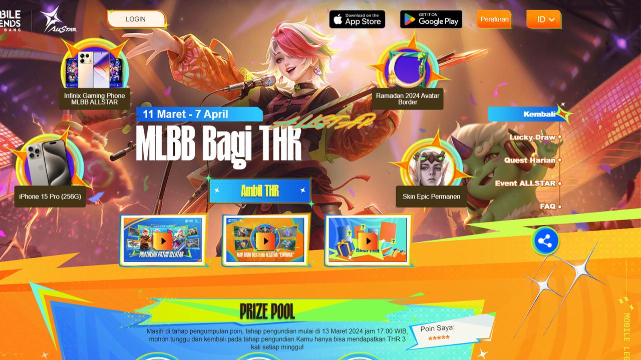 Ramadhan Berkah, Moonton Bagi-Bagi iPhone 15 hingga Diamonds di MLBB