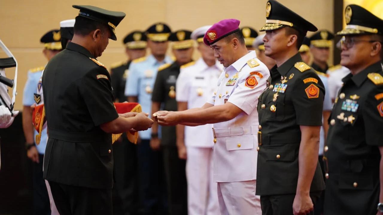 Pimpin Sertijab Pati TNI, Wapang Harap Perkuat Organisasi dalam Hadapi Tantangan ke Depan