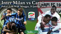Inter Milan vs Carpi (Bola.com/Samsul Hadi)