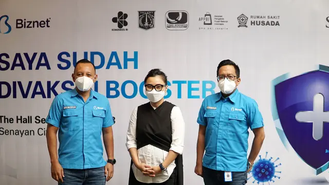 Sentra vaksinasi booster Senayan City