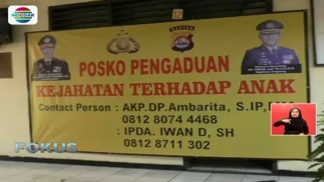 Posko Pengaduan Polsek Rajeg Ramai Didatangi Orangtua Korban Pedofilia