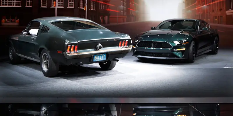 Sangar, Ketika Duo Mustang Disandingkan dalam Pameran Auto Show