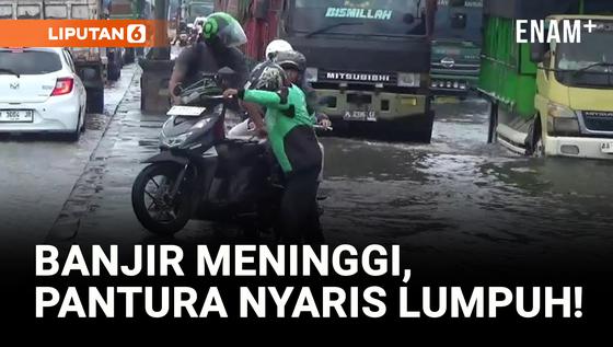VIDEO: Banjir Rob Parah, Jalur Pantura Nyaris Lumpuh!