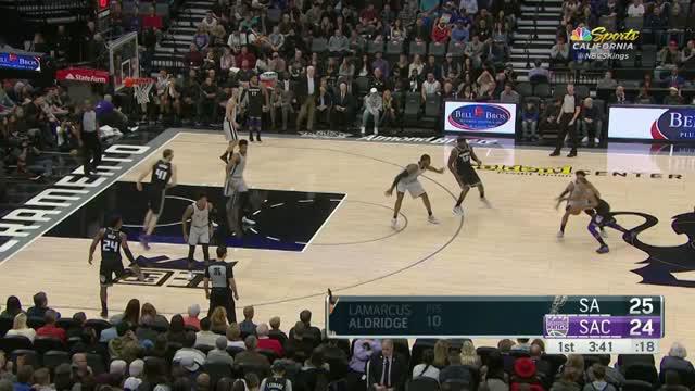 Berita video game recap NBA 2017-2018 antara San Antonio Spurs melawan Sacramento Kings dengan skor 102-86.