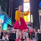 Fitri Carlina Bawa Dangdut Melantun di Times Square New York City. (instagram.com/fitricarlina)