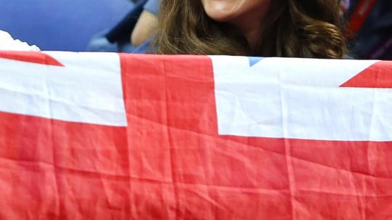 Dukungan Kate Middleton untuk tim Inggris Raya