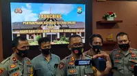 Polres Takalar luncurkan program demo daring (Liputan6.com/Fauzan)